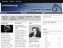 Tablet Screenshot of letterranza.org